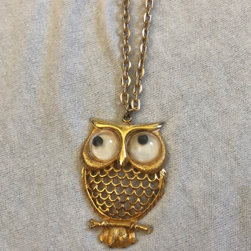 Vintage Owl necklace